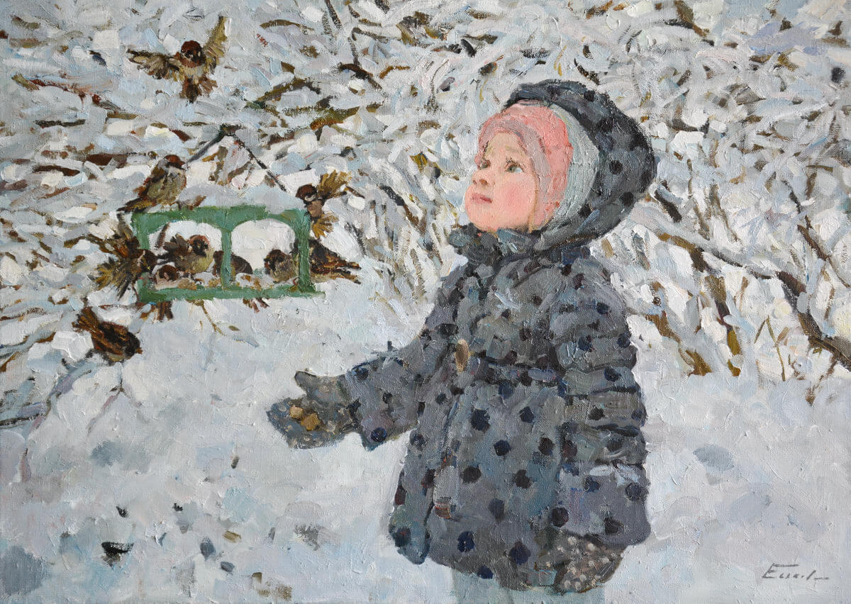 Первый снег детям