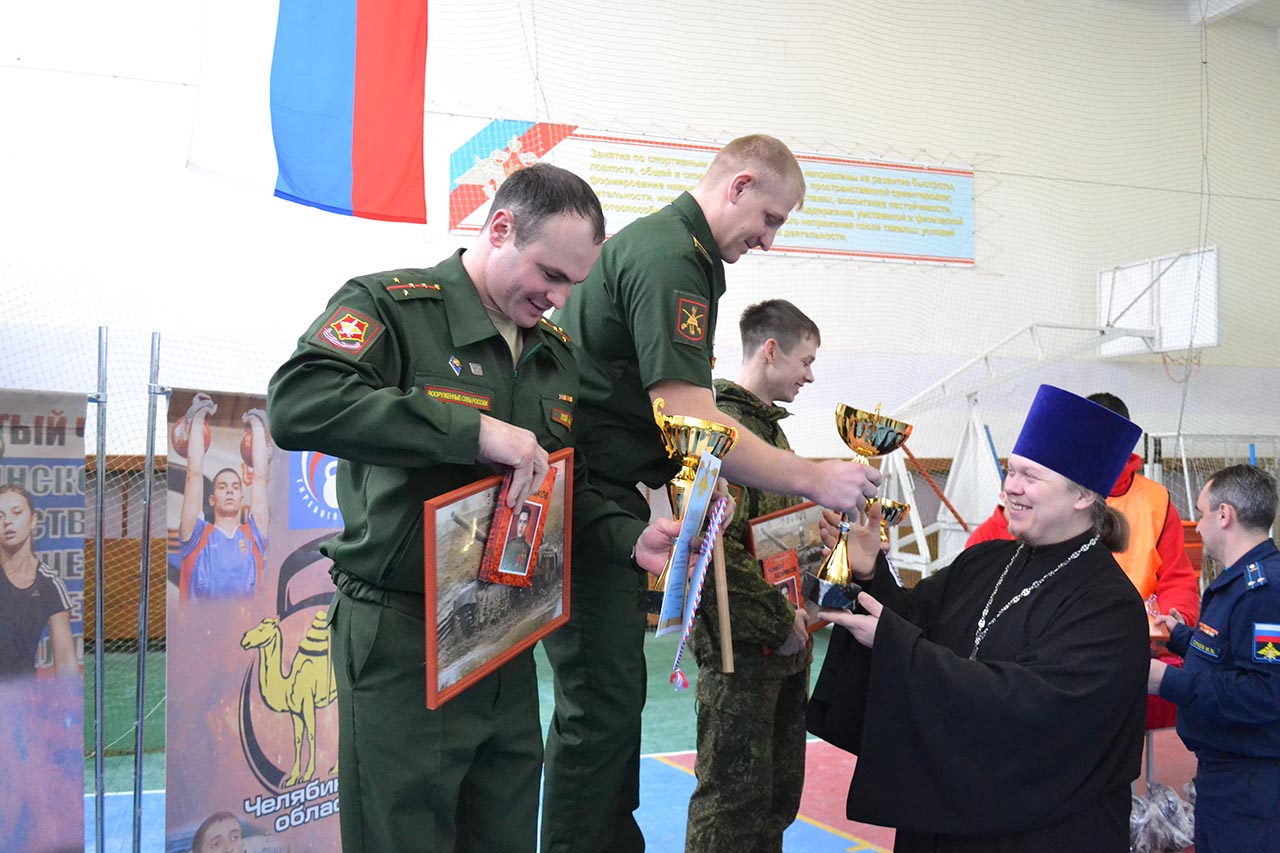 Участники соревнований Центрального военного округа получили благословение  священника