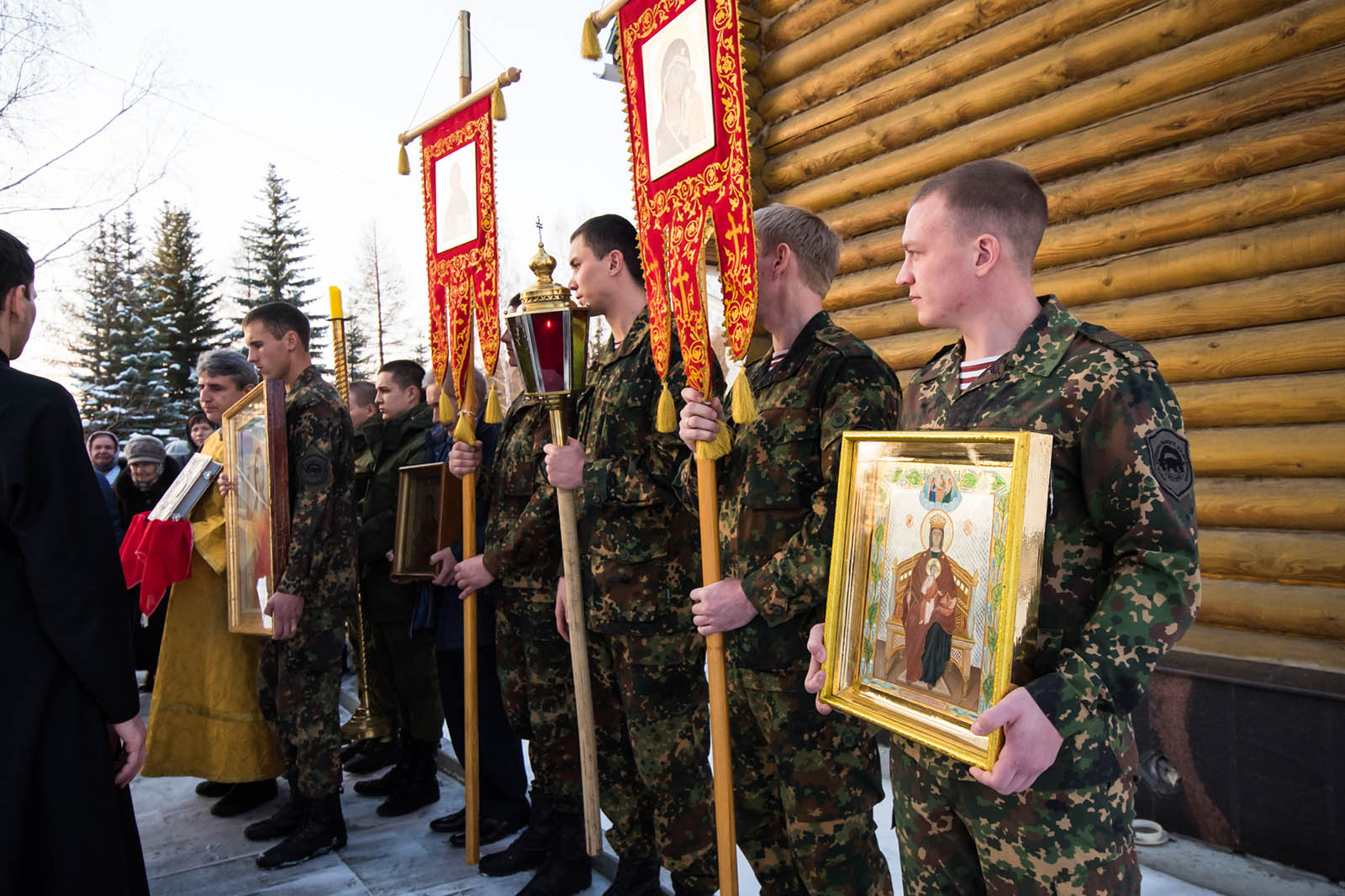 Полковая Церковь на территории Волочаевского городка