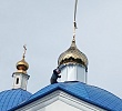 В Большом Куяше восстановили купол храма Рождества Христова после урагана