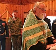 Каслинский священник принял участие в торжествах к 75-летию дивизии Росгвардии в Озёрске