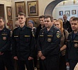 Сотрудники пожарно-спасательной части пришли на престольный праздник в честь пророка Моисея в Одигитриевский монастырь