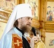 Митрополит Алексий совершил Литургию в храме Вознесения Господня поселка Синеглазово