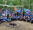 На озере Увильды прошёл летний слёт дружины православных следопытов «Россич»