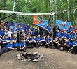 На озере Увильды прошёл летний слёт дружины православных следопытов «Россич»