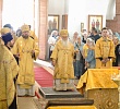 В канун 5-й Недели по Пятидесятнице митрополит Викентий и митрополит Алексий возглавили всенощное бдение в Покровском храме села Булзи