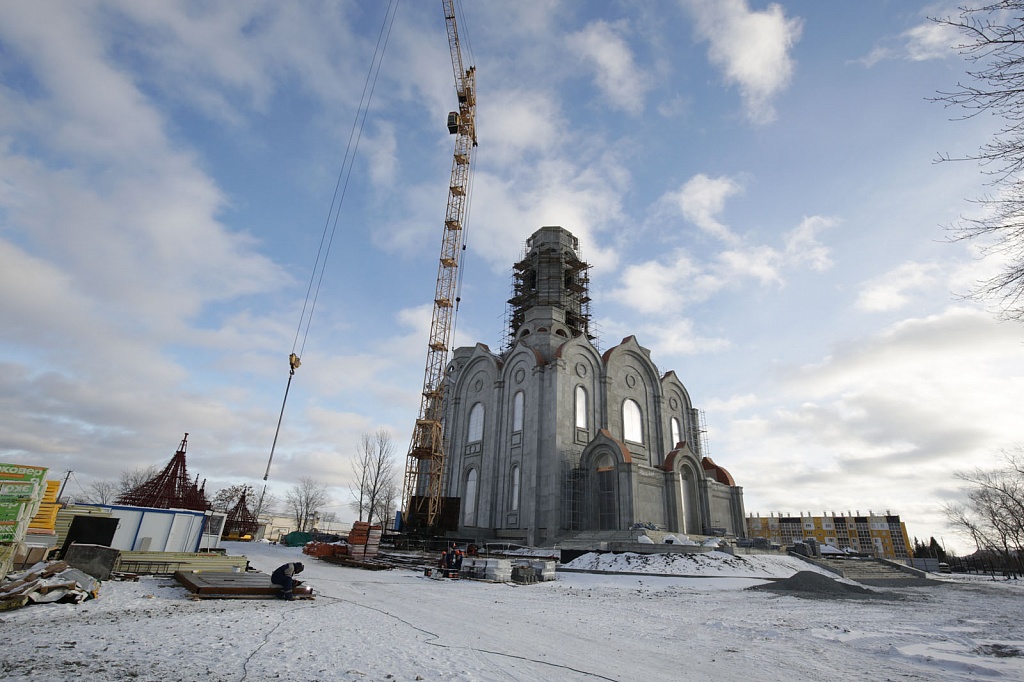 Храм великомученицы Варвары Норильск