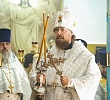 Митрополит Алексий совершил Литургию в Успенском храме на Успенском кладбище Челябинска 