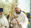 Митрополит Алексий совершил Литургию в Успенском храме на Успенском кладбище Челябинска 