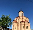 В храме Архангела Михаила в Миассе возобновили работы по художественной росписи левого придела