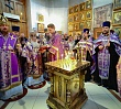 В канун третьей великопостной Родительской субботы архипастыри совершили вечернее заупокойное богослужение 