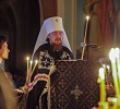 В Свято-Симеоновском соборе митрополит Алексий совершил великое повечерие с чтением Великого канона