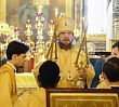 В канун дня памяти преподобного Антония Римлянина митрополит Алексий совершил всенощное бдение