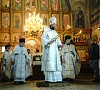 Митрополит Алексий совершил Литургию в Крестовоздвиженском храме села Сыростан