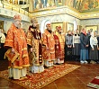 Архипастыри Челябинской митрополии совершили соборное богослужение в Свято-Владимирском храме 
