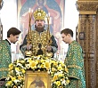 Митрополит Алексий совершил Божественную литургию в праздник преподобного Сергия Радонежского
