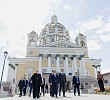 Министр спорта России и губернатор Челябинской области посетили собор Рождества Христова