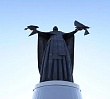 В Сатке торжественно открыли скульптуру Николая Чудотворца