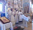 В канун Собора Валаамских святых митрополит Алексий совершил всенощное бдение в Свято-Симеоновском соборе