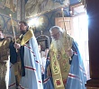 Архипастыри совершили вечернее богослужение в часовне святителя Николая возле областного суда 