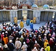 В Челябинске впервые прошел крестный ход в престольный праздник строящегося храма Иерусалимской иконы Божией Матери