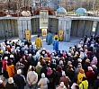В Челябинске впервые прошел крестный ход в престольный праздник строящегося храма Иерусалимской иконы Божией Матери