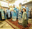 Митрополит Алексий и епископ Мефодий совершили всенощное бдение в Одигитриевском монастыре Челябинска