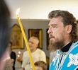 В канун празднования иконы Божией Матери «Троеручица» митрополит Алексий совершил вечернее богослужение в храме иконы Пресвятой Богородицы «Неупиваемая Чаша»