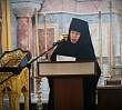 Настоятельница Одигитриевского монастыря выступила на региональном круглом столе для монашествующих Урала