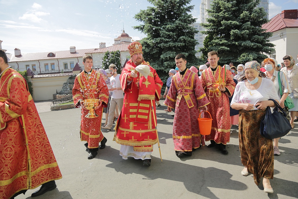 Отдание праздника Преполовения Пятидесятницы.