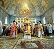 Правящий архиерей совершил Литургию в храме Рождества Пресвятой Богородицы в Верхнем Уфалее