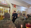 В праздник Светлого Христова Воскресения военнослужащие по призыву побывали в храме пророка Илии