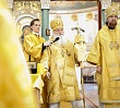 Митрополит Викентий и митрополит Алексий совершили Литургию в храме Миасса