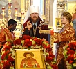 Митрополит Алексий совершил всенощное бдение с литией в канун празднования памяти священномученика Василия Носова
