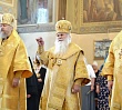 Митрополит Викентий и архиереи Челябинской митрополии совершили Литургию в монастыре Троицка
