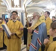 Митрополит Викентий совершил вечернее богослужение в кафедральном соборе Рождества Христова