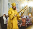 В день перенесения мощей святителя Иоанна Златоуста митрополит Алексий совершил Литургию в храме Карабаша