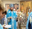 Митрополит Алексий совершил вечернее богослужение в храме иконы Пресвятой Богородицы «Неупиваемая Чаша»