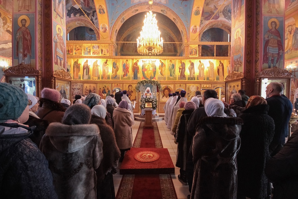 Чебаркульская Церковь внутри