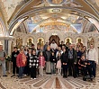 В кафедральном соборе Рождества Христова завершилась благотворительная акция «Соберём ребёнка в школу»
