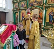 В храме посёлка Разъезд Кисегач прошла семейная Божественная литургия