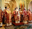 В день памяти священномученика Петра (Полянского), митрополита Крутицкого, архипастыри совершили Литургию