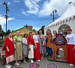 Студия «Рукодельница» при храме преподобного Сергия Радонежского приняла участие в Фестивале игр народов России