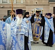 В канун Успения Пресвятой Богородицы митрополит Алексий возглавил всенощное бдение в соборе Рождества Христова 