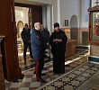 Начальник ГУ МВД по Челябинской области Сергей Космачев посетил храм в поселке Роза