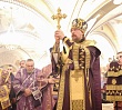 Митрополит Алексий возглавил чин Торжества Православия в Христорождественском соборе