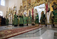 Митрополит Алексий принял участие в праздничном богослужении в Свято-Николаевской обители Верхотурья