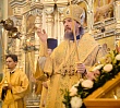 В канун Недели 16-й по Пятидесятнице митрополит Алексий совершил всенощное бдение в Свято-Симеоновском соборе