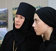 Игумения Одигитриевского женского монастыря посетила открытие выставки «Наш Афон»