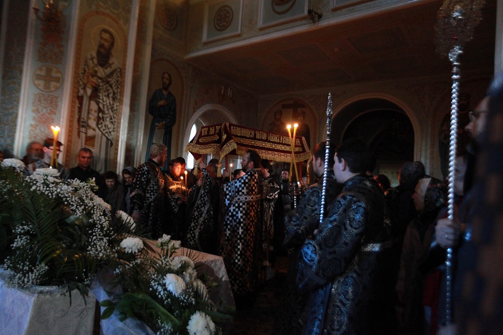 Чин погребения Спасителя Николо- Перервинская. Вечерняя литургия с покойником.